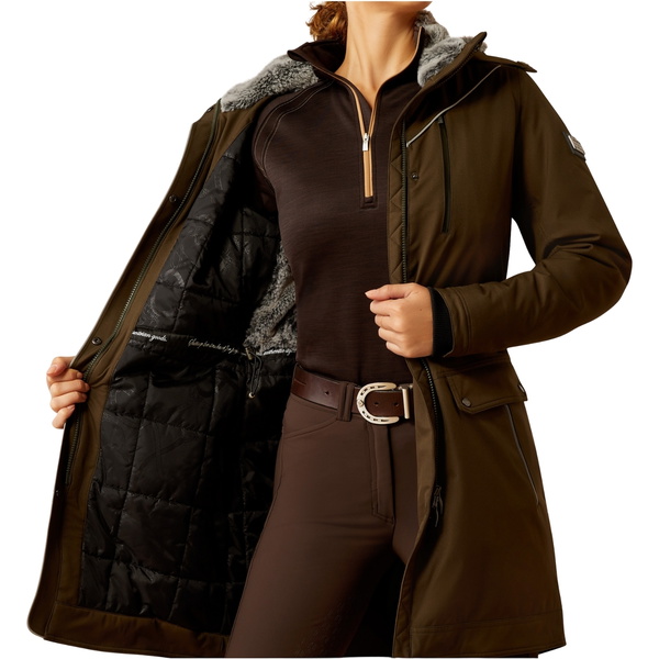Ariat Womens Tempest Insulated Waterproof Parka 10052833 - Relic